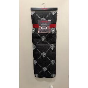 Ed Hardy 3-Piece Queen Quilt Set – Black & White Tiger Print – NWT